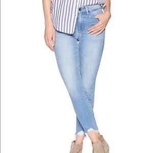 Paige Hoxton Ankle High Rise Ankle Skinny Jeans